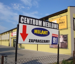 Sklep meblowy Milant w Sochaczewie